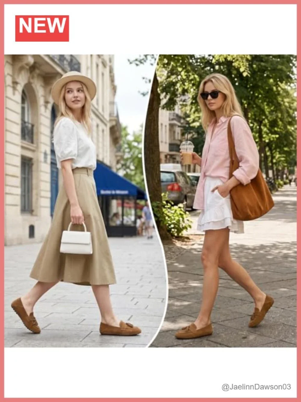 Women's Suede Tassel Driving Loafer Flats Slip On
